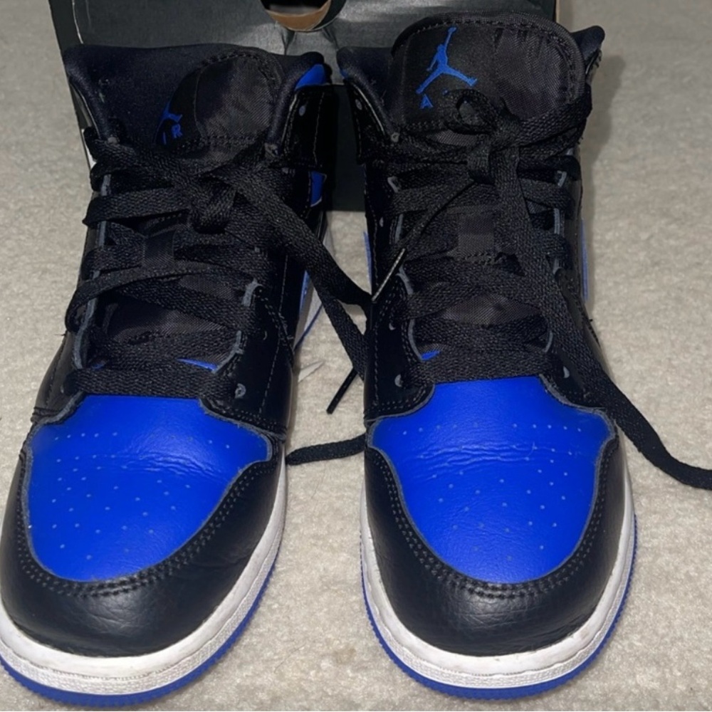 Nike Kids Sneakers - Black and Blue